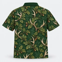 antler-rosette-ornament-polo-shirt-back